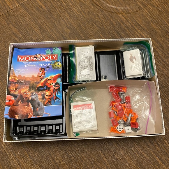 Monopoly Disney Pixar Edition Board Game - Picture 3 of 7